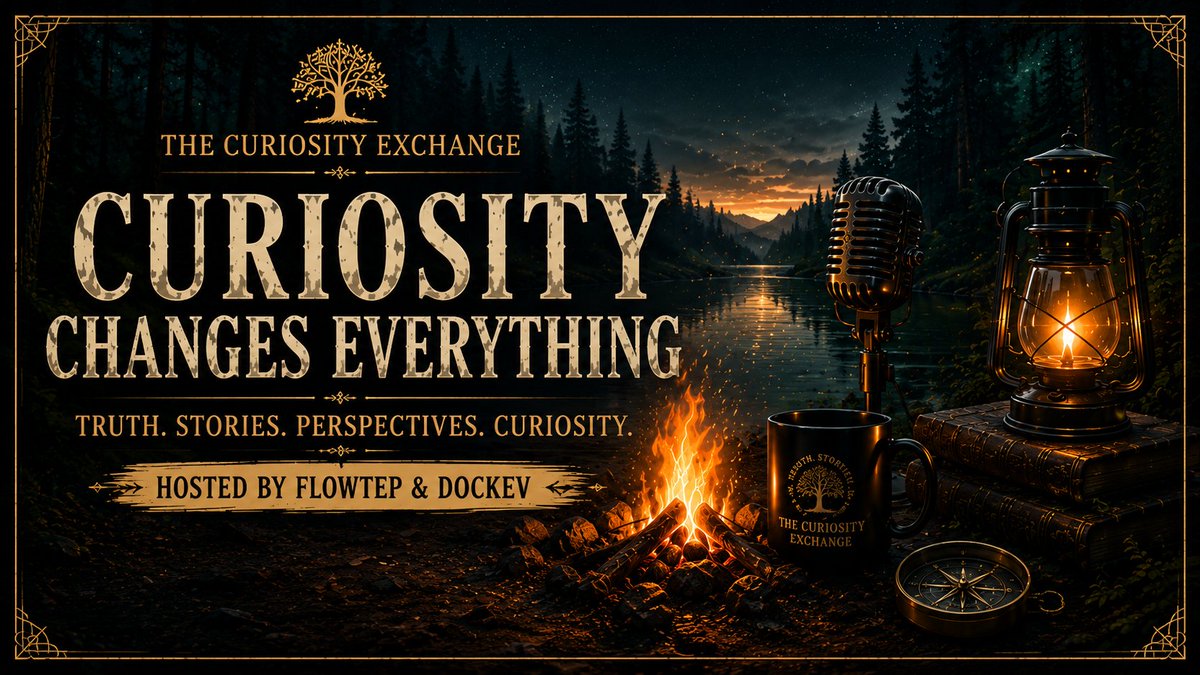 CurioExchange's tweet photo. We are Back for #7 of the Curiosity Exchange. Please come visit us on kick and twitch to catch our next Exchange. Link in bio and the Twitch is at Flowtep

#podcast #mystery #kick #Truth #clips https://t.co/hOHZgouFKg