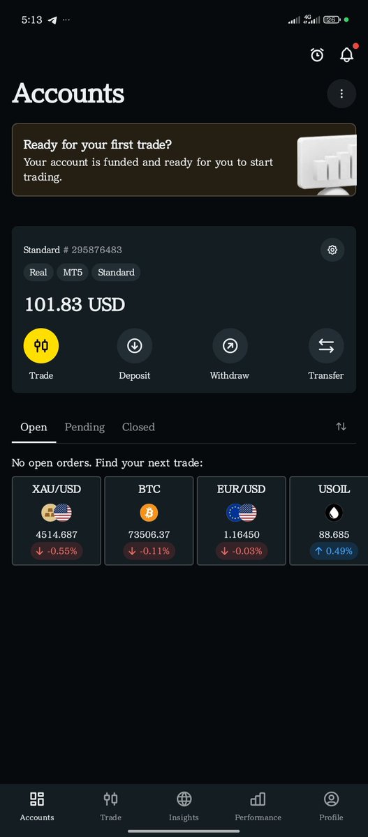 One1OnlyGod's tweet photo. The 30 days @Craigpros trading challenge starts today 

Thanks @NairafundedLtd and @Craigpros 
see y'all week ending https://t.co/7AeIMlm5H7