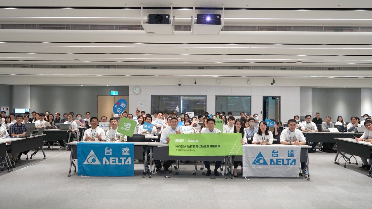 NVIDIAGTC's tweet photo. The excitement is real—nearly 70 watch parties around the globe are coming together for CEO Jensen Huang's keynote live from Taipei.  
Get your popcorn ready. 🍿 Watch now: https://t.co/0OwbJ6WMsr
It's time. #NVIDIAGTC https://t.co/jWKJAC6i71