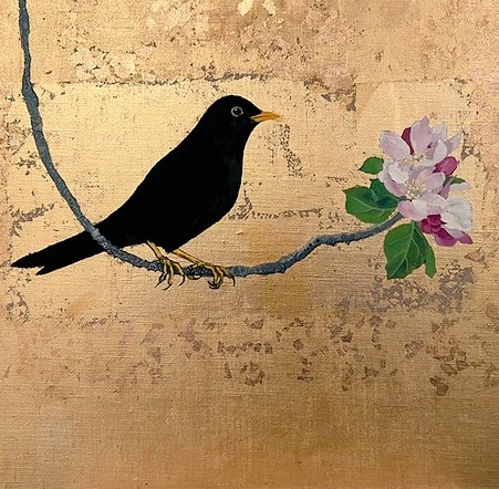 womensart1's tweet photo. Liza Adamczewski (aka the Accidental Ecologist), artist who has created a series of 'Garden Icons'  - mini paintings inspired by local wildlife #June1st #Summer https://t.co/iXReqUQNlS