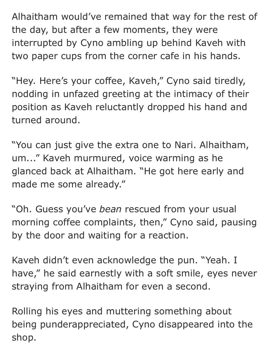 kittykatara_emb's tweet photo. You know my fics aren’t ai bc what robot ass could come up with all these fkn puns https://t.co/Ouy4d3xBVD