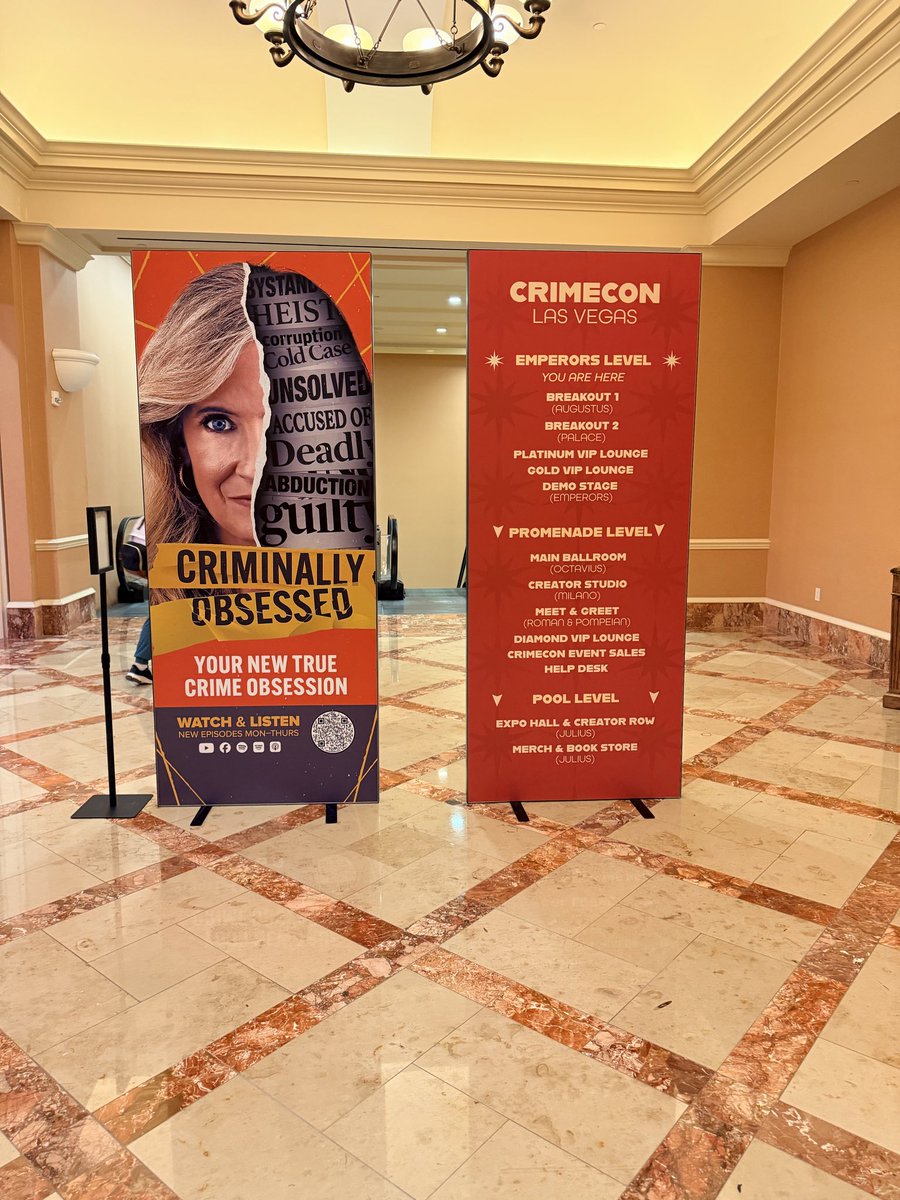 FindingShelton's tweet photo. CrimeCon Las Vegas 2026!
I had the opportunity to bring Shelton’s parents with me, and together we met advocates, podcasters, media professionals, content creators, and people from across the country who took the time to listen to Shelton’s story and offer their support. https://t.co/MQYz0Wg4EX