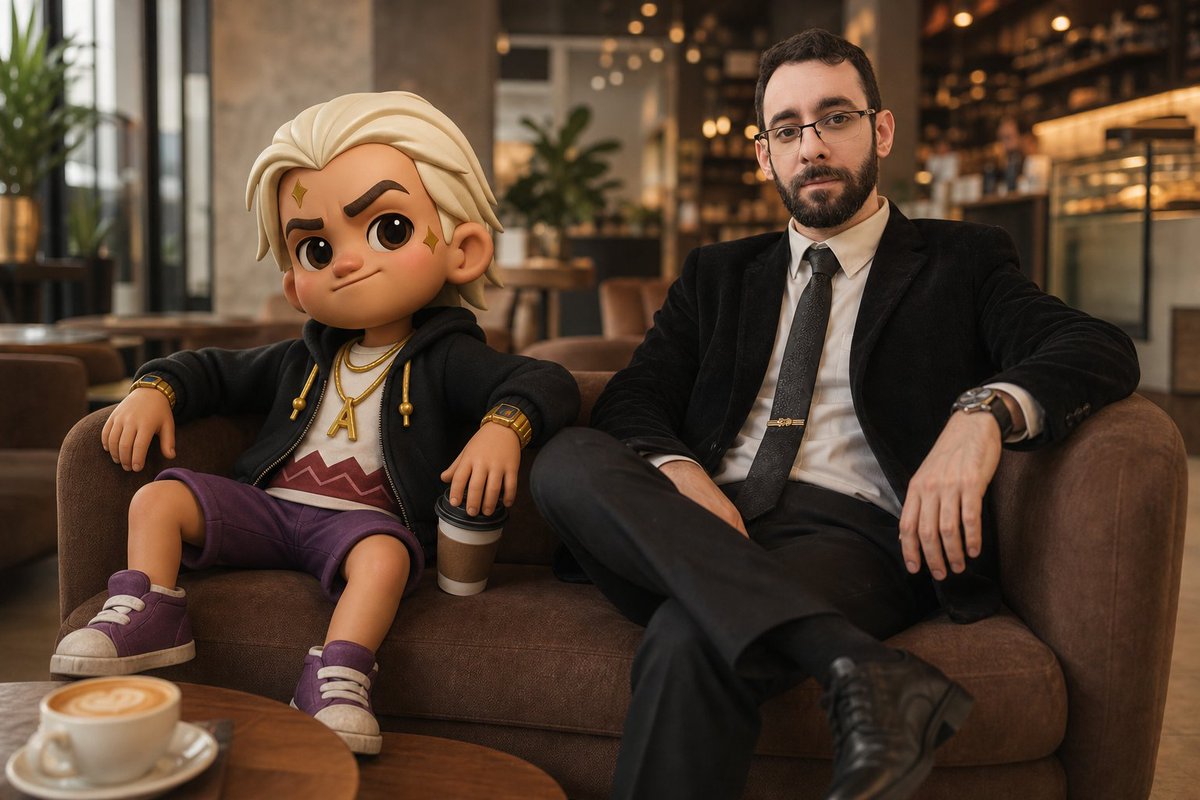 mrhamidi1989's tweet photo. GM GM guys ☀️

When my web3 and IRL character meet :

Show me yours
(Prompt in comments) https://t.co/IAfS06kY8b