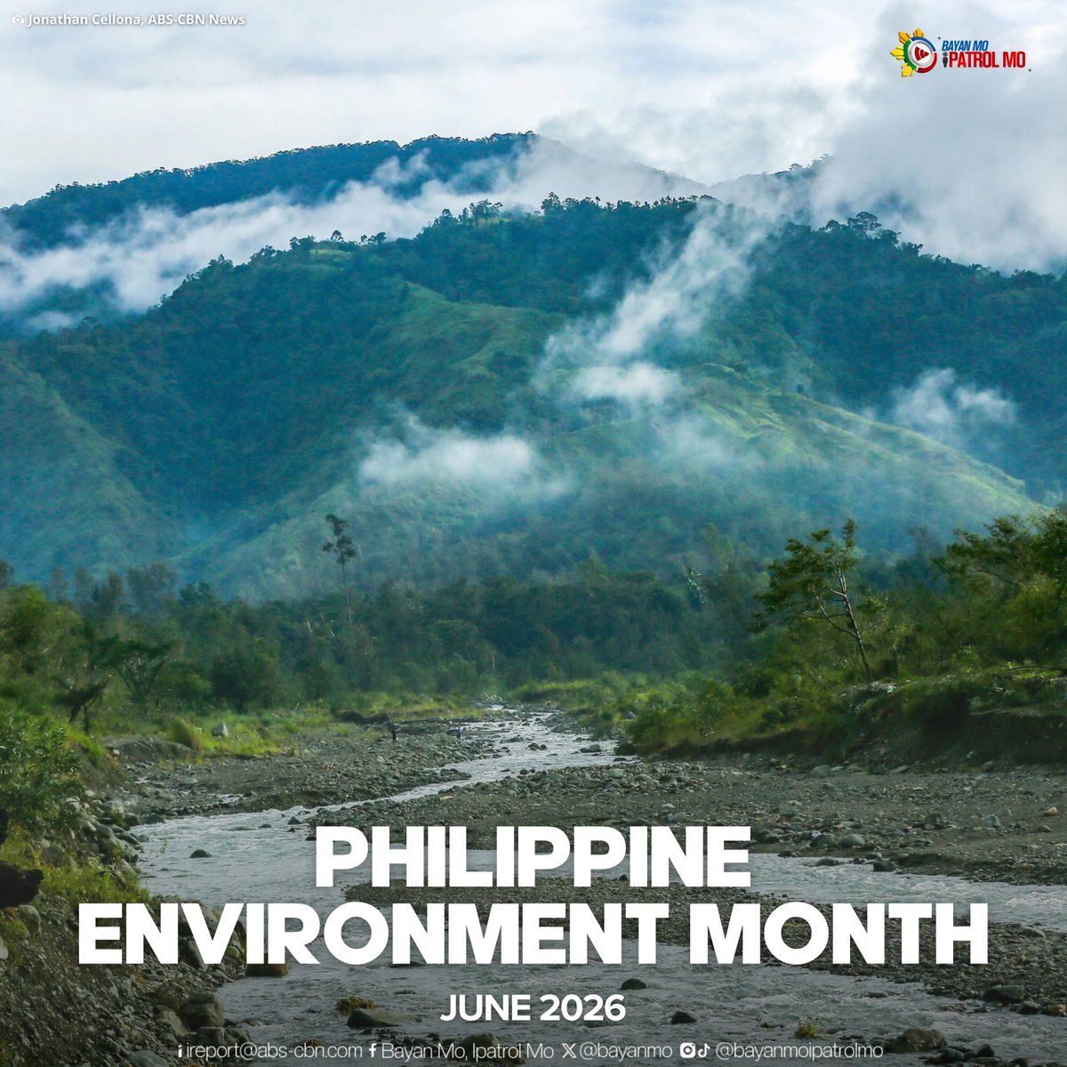 bayanmo's tweet photo. PROTECT NATURE, PROTECT THE FUTURE 🌳

Sa gitna ng epekto ng climate change at polusyon, paalala ng Philippine Environment Month na mahalaga ang pangangalaga sa kalikasan para sa susunod na henerasyon.

#BMPM https://t.co/nqZkIMLezl