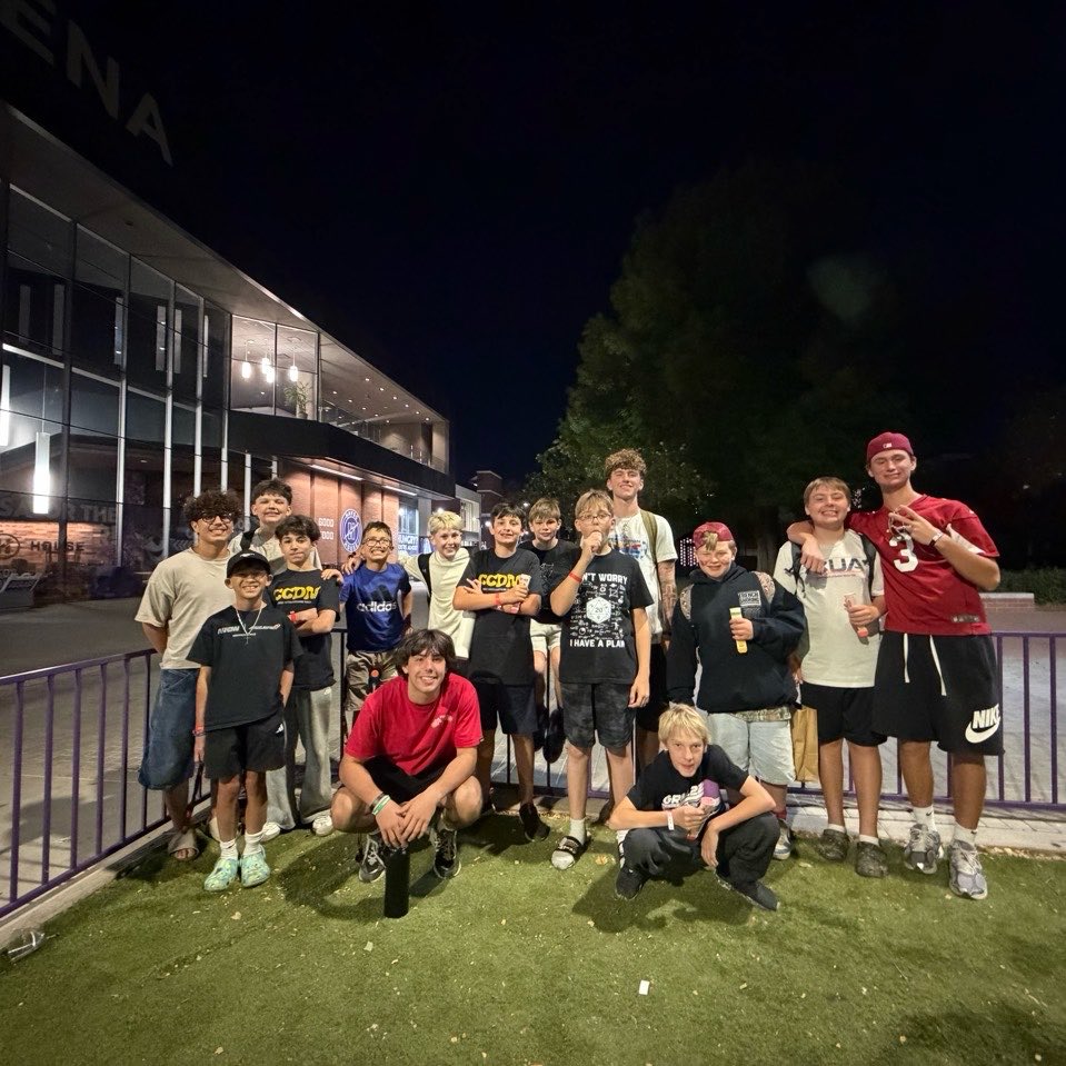 Ace_Rizzo14's tweet photo. Had an incredible time serving as a coach at the CCV Jr. High Church Camp this week. So amazing to see God working in the lives of these students. God is moving in incredible ways, and I’m blessed to be a small part of it. https://t.co/nJhcDYvVBl