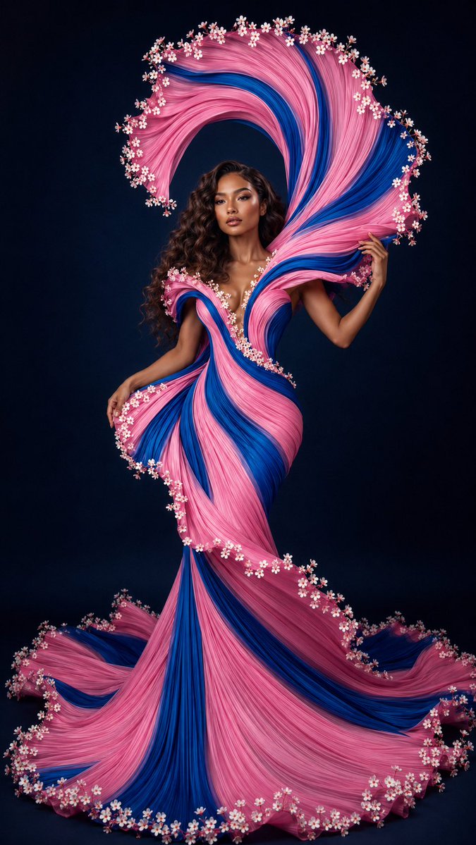 jes_xie's tweet photo. Stepping into this new month with grace, confidence, and purpose. 

May every door you knock on open, every dream you nurture blossom, and every effort you make bring beautiful results.

This month, I choose growth, consistency, abundant wealth, peace, and endless possibilities. 

New month. New blessings. New opportunities. New levels.

May June be as colorful and beautiful as my dress.🩷💙