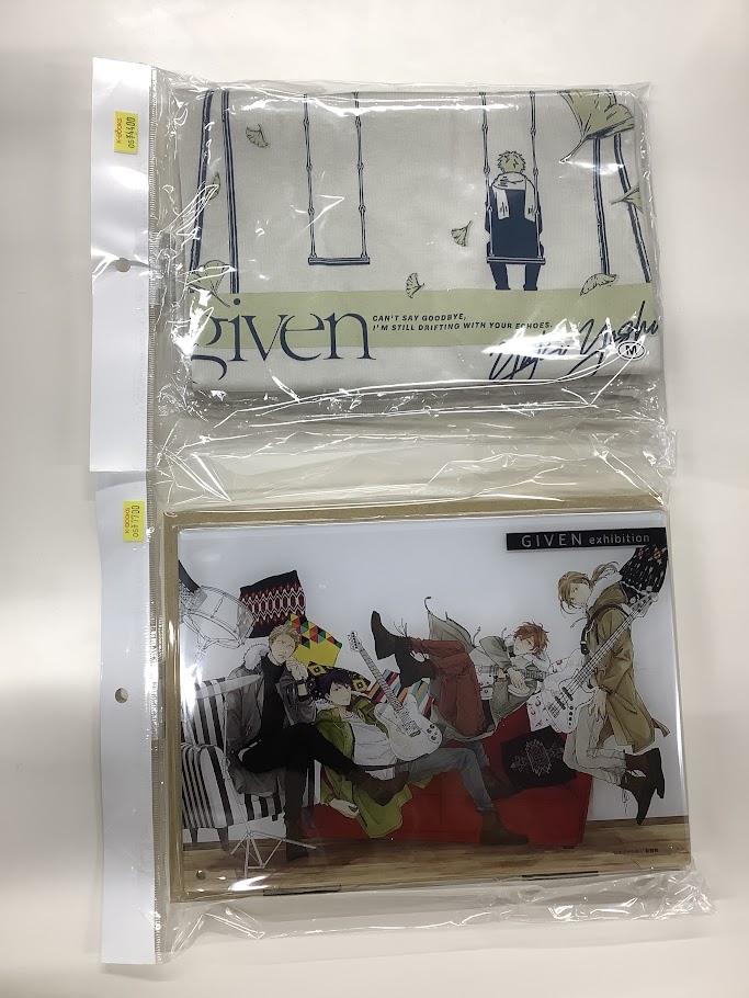 入荷情報】 キヅナツキ先生『ギヴン』アクリルアートボード等レアな