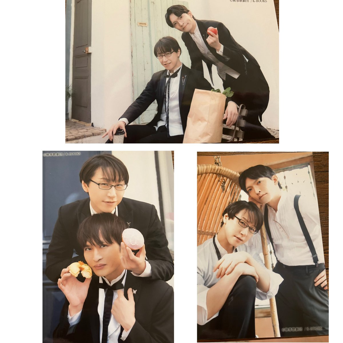 ioyoshiio's tweet photo. 『更新6/1』
執事歌劇団 『Apothéose 』
お買い物会　花の配剤 

譲：影山さん80 85
　　能見さん72
       伊織さん23×2 29 34
       古谷さん99
    
       2s  隈川さん伊織さん139 143
             影山さん伊織さん131

求:はリポストご確認くださいませ✨ https://t.co/oxdqj3rZbN