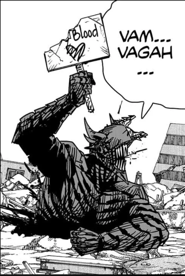 Muteado_'s tweet photo. @Pingacha6405 @Gato141200 @LittleTsuki20vv ejemplo de pochita que de un ataque especial de yoru lo dejó hecho mierda pidiendo sangre. https://t.co/Hbl2Lk8Q2d