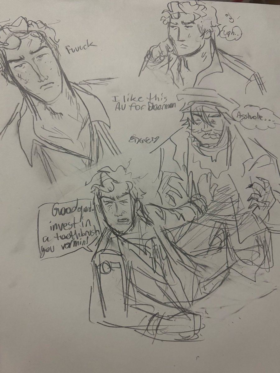 doritoedges's tweet photo. hi loserman has brung me joy so i wanted to draw a bit of him #deadlock https://t.co/zzXL4KahfA