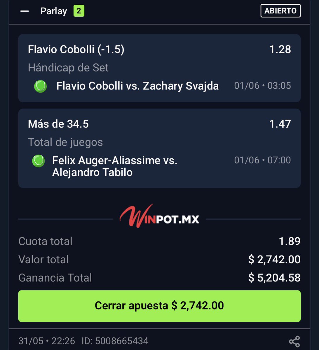 WolfVipp's tweet photo. 🪜🪜🪜

Paso 2 de $1,600 a $10,000 pesos 

¿Me sigue o no me sigue todavía? ❤️ https://t.co/kkTmyLjmrn