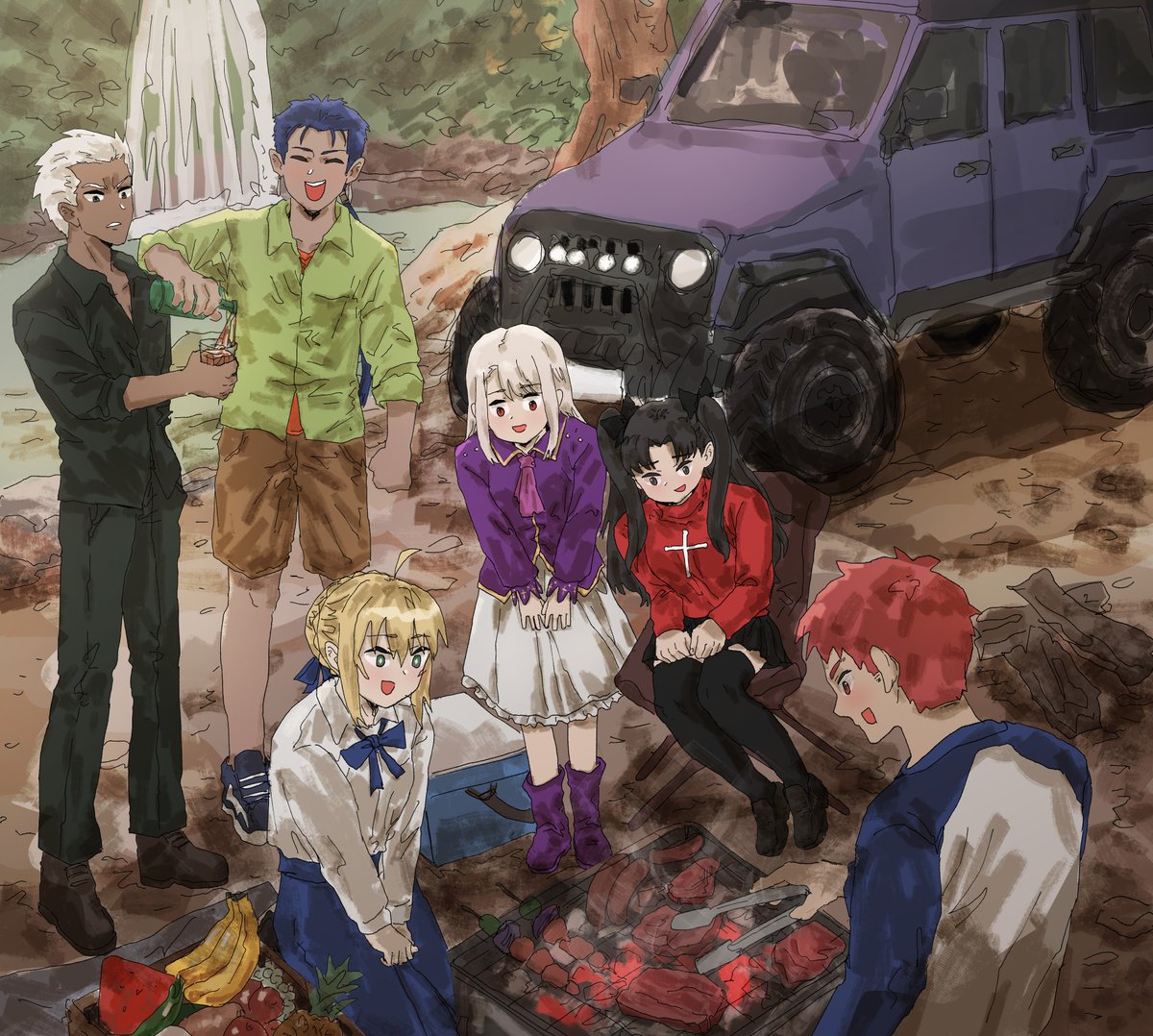 droachillustra1's tweet photo. #fsn 
barbecue https://t.co/3c13Mzcu3O