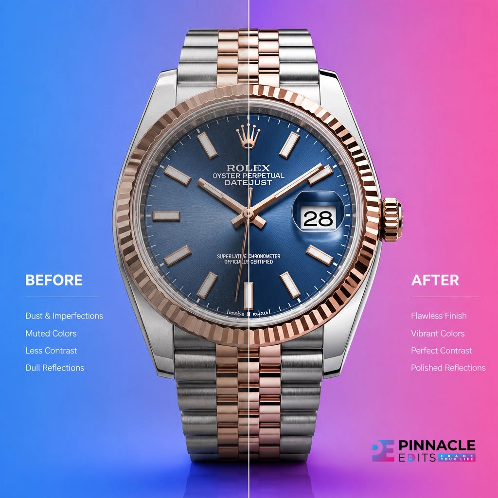 EditsPinnacle's tweet photo. Is your product imagery losing sales? Dull colors and dust spots are conversion killers. 📉

❌ Dull, scratched RAW files
✅ Pixel-perfect color &amp; dust removal

Get high-end ecommerce retouching with 24h turnaround. ⚡️

Comment READY to scale your brand. #PinnacleEdits https://t.co/iOqUiAOUvL
