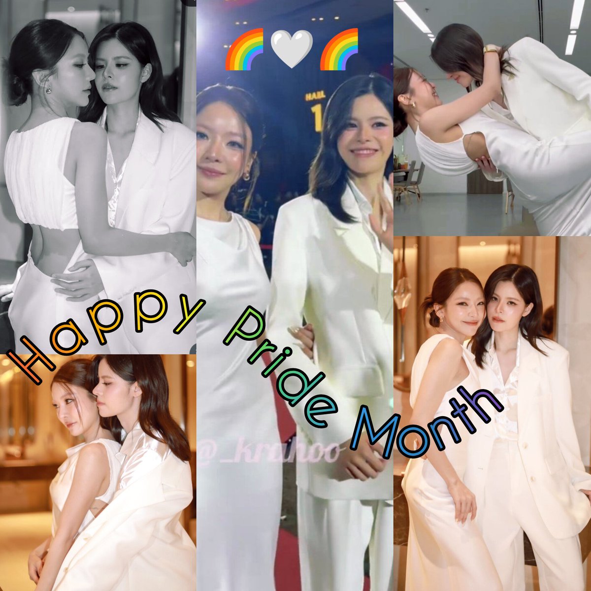 FtimaEliza46002's tweet photo. Happy Pride Month My Girls
🌈🤍👩❤️👩🤍🌈
The Real Couple GL
Love You #FayMay #Fay_rieez #mayada #Pride2026 https://t.co/qZoCJzDrq2