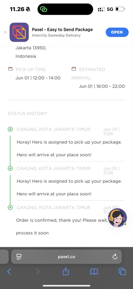 bunnychups08's tweet photo. Berlanjut lagi buat pengiriman ls exo😌😌🤟🏼
Bilangnya mau dikirim jumat, tapi ditanyain hari ini 1 Juni, dikirim sabtu😂. Eh diminta no resi nya dicek baru dipesen HARI INI😂😂😂😂 kocak bener lu kak. Red flag bgt dah lu. Pdhl nama lu sbg exol lumayan dikenal #exhorizoninjakarta https://t.co/7xEWECaYdQ