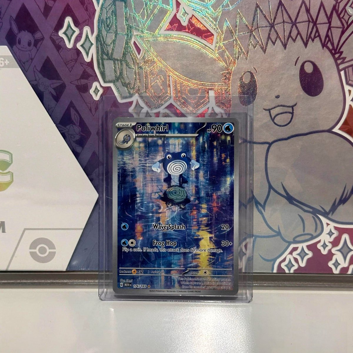 NotLiloh's tweet photo. One of my favorite cards 🌀💙 https://t.co/TTbXx8vVJG