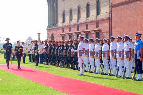PIB_India's tweet photo. General NS Raja Subramani, PVSM, AVSM, SM, VSM, assumed charge as the third Chief of Defence Staff (CDS) and Secretary, Department of Military Affairs on May 31, 2026. He acknowledged the exemplary leadership and contribution of his predecessors and pledged to build upon their achievements. 

Expressing gratitude to the country for the trust reposed in the Defence Forces, General NS Raja Subramani asserted that they would work in unison with all stakeholders as part of the Whole-of-Nation approach to further strengthen national security. He emphasised that he would work towards enhancing jointness, integration and synergy in the Defence Forces and focus on accelerated development, induction and integration of indigenous weapons to achieve Aatmanirbharta.

Read here: https://t.co/ohOFFOtVWv