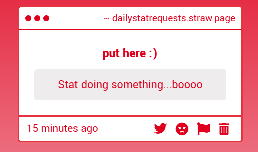Daily Stat tweet media