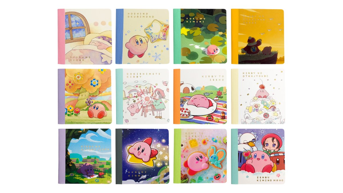oricon's tweet photo. 『星のカービィ』絵本シリーズ
歴代アート使用グッズ新発売🌟
https://t.co/A3H7S1zgaR

「いつでもカービィ」最新刊イラストは
シナモロールの生みの親・おくむらみゆき氏

🍅歴代クリエイターのイラスト使用
るるてあ氏、ヒョーゴノスケ氏、Caho.氏、からめる氏、まんなたぬき氏 https://t.co/vi2DcdgI7R