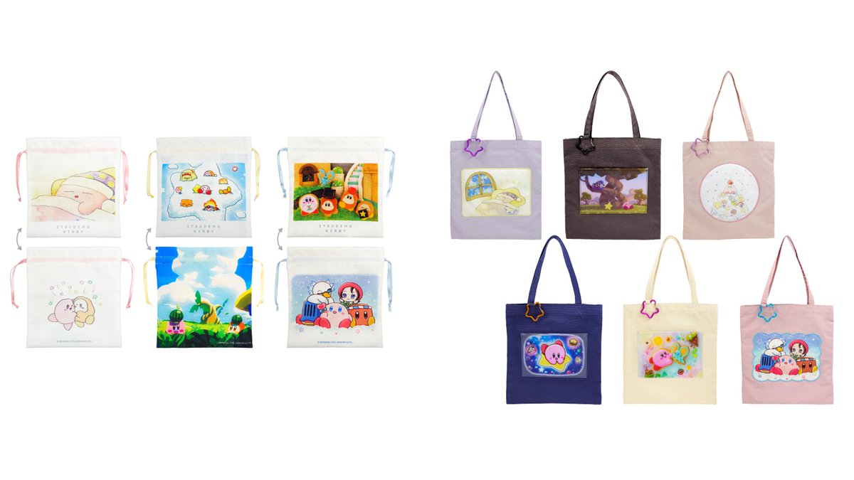 oricon's tweet photo. 『星のカービィ』絵本シリーズ
歴代アート使用グッズ新発売🌟
https://t.co/A3H7S1zgaR

「いつでもカービィ」最新刊イラストは
シナモロールの生みの親・おくむらみゆき氏

🍅歴代クリエイターのイラスト使用
るるてあ氏、ヒョーゴノスケ氏、Caho.氏、からめる氏、まんなたぬき氏 https://t.co/vi2DcdgI7R