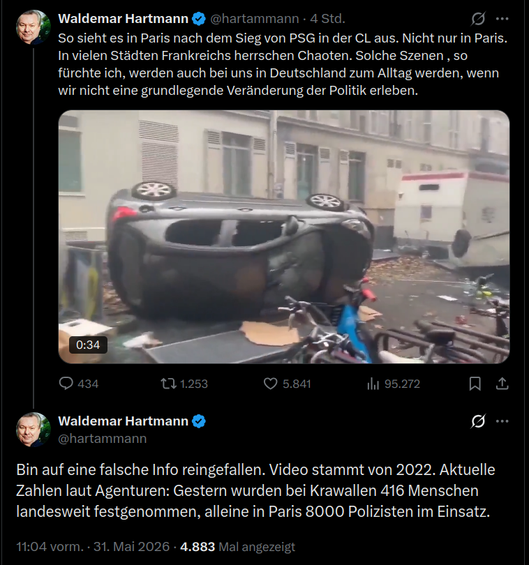 NikithebIocker's tweet photo. Die #LÜGENAFD Lügen @BrandnerSt vermeldet, es gibt keine Richtigstellung, den Mut zur Wahrheit, haben Sie nicht...
Bzw:
Richtigstellungen gibt es nur beim #ÖRR und nicht der #LügenAFD

BzW:
Wir glauben jede Lüge, Falschbehauptungen, wenn es gegen unsere Feindbilder geht https://t.co/f1iRouJstF