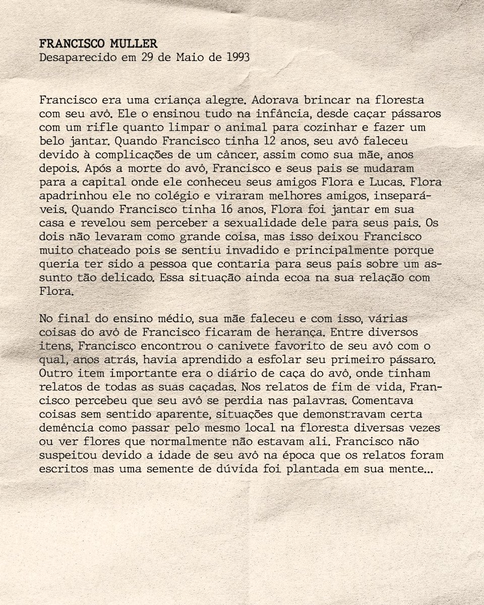 FlamulaRPG's tweet photo. 💾O PASSADO EM #ESCAPISMORPG.

A oneshot já disponível no YouTube conta com o primeiro PLAYTEST de um sistema de HORROR ANALÓGICO cuja a própria "BACKSTORY" escrita pelos jogadores atua como uma ficha de personagem.

Confira o passado de Flora, Francisco e Lucas: https://t.co/OdfqkBkntZ