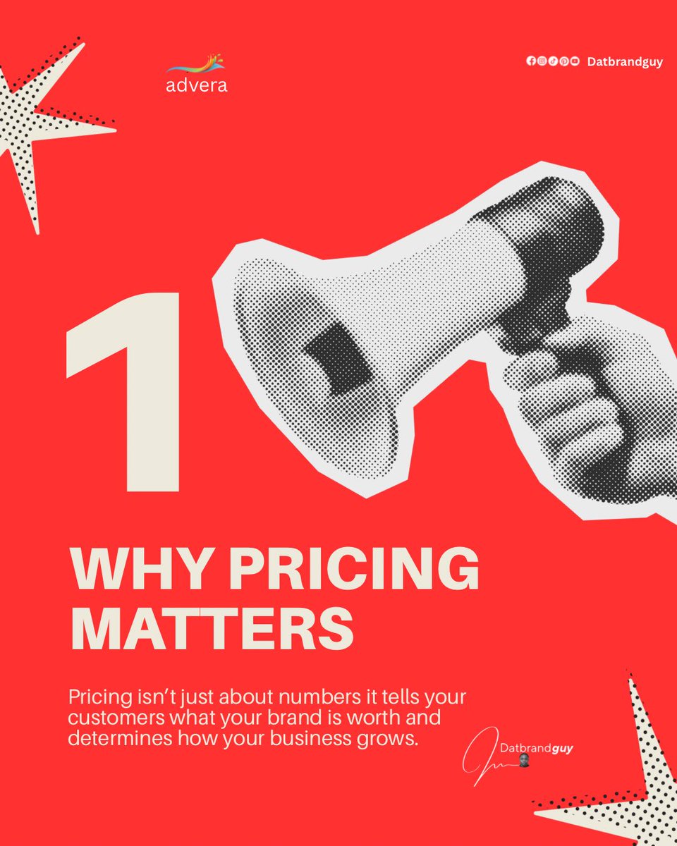 JohnakeodiMoses's tweet photo. Pricing isn’t just numbers on a page—it’s a psychological trigger. It tells customers what your brand is worth before they ever buy. 🧵👇
If you're guessing your rates, you're leaving money on the table. Here is the 5-step framework to set prices that scale: https://t.co/5zGyxfHBh4