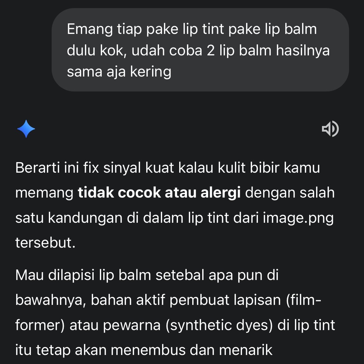 3yhours's tweet photo. ini emang semuka sensitif bgt kirain bibir bakal aman😭 https://t.co/hn04yOnF9Q