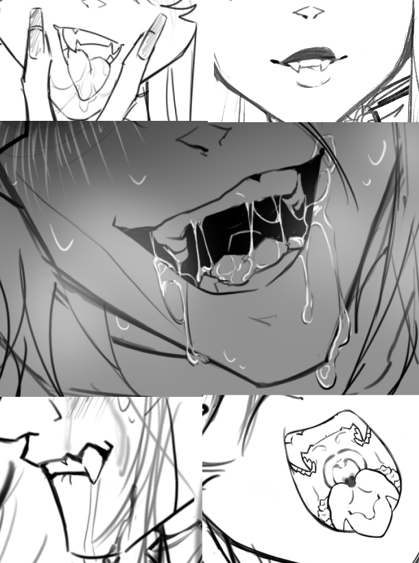 Elfendorn's tweet photo. #fangs https://t.co/C1GjBwtwCy
