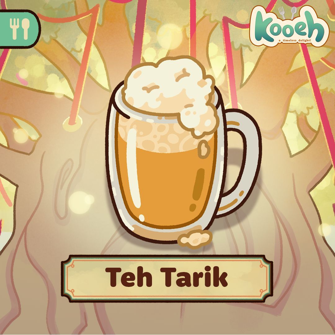 tfgames_'s tweet photo. Frothy, creamy, &amp; pulled to perfection ☕✨ It isn’t just a drink, it’s practically a Malaysian love language. Tag your Teh Tarik buddy &amp; they owe you a drink 👀 Anytime is a good time for a cup of Teh Tarik!

#indiegame #cozygame https://t.co/U2MLrKTn6w