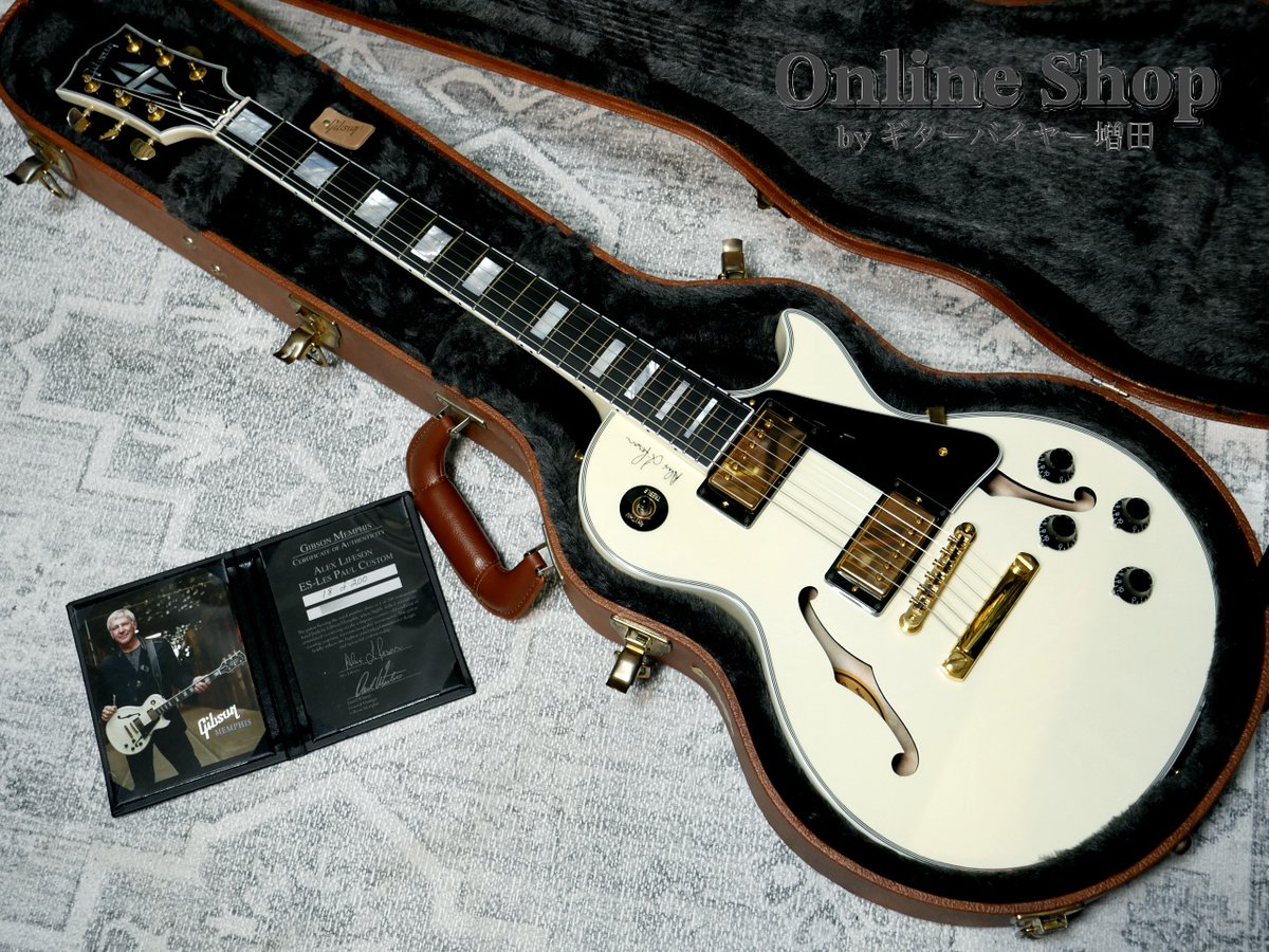 keimsd's tweet photo. 2017 Gibson Memphis Alex Lifeson ES-Les Paul Classic White
https://t.co/Iaulb7VK3p

世界的ロックバンドRushなどでの活躍で著名なアレックス・ライフソンシグネチャー・モデル！
当時200本限定生産されたリミテッド・エディションが新着です ！！！！
#Gibson