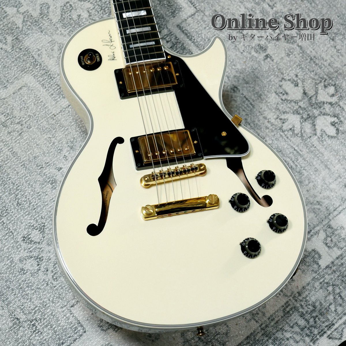 keimsd's tweet photo. 2017 Gibson Memphis Alex Lifeson ES-Les Paul Classic White
https://t.co/Iaulb7VK3p

世界的ロックバンドRushなどでの活躍で著名なアレックス・ライフソンシグネチャー・モデル！
当時200本限定生産されたリミテッド・エディションが新着です ！！！！
#Gibson