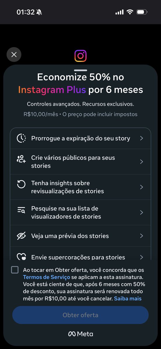pdrrbltr's tweet photo. Desde quando existe isso de Instagram plus? https://t.co/wLkRs2Hb2D