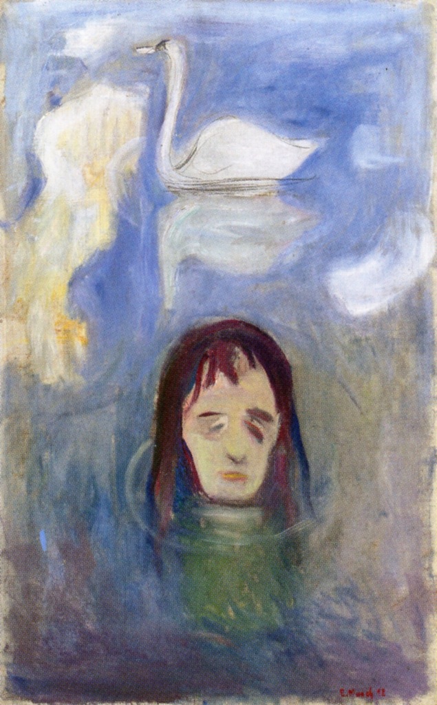 artstitle's tweet photo. エドヴァルド・ムンク
（Edvard Munch、1863-1944）
『幻影』
（Vision） https://t.co/sO2Ay7DhTR