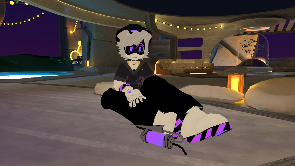redfoxy24_SDBI's tweet photo. been up playing Vrchat & finally finds the #mdpanicau room then finds the avatar models! and I’m right now over here up at 11pm, but ik how to use the camera in vrc instead of taking a screenshots now and I’m still learning it^^ Anyways goodnight my Biscuit & Bitez✨ https://t.co/6r1FdugyBL