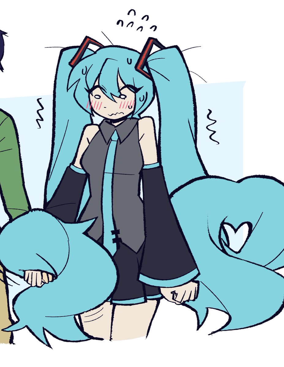 blueypp's tweet photo. colored miku from comm ‼️ https://t.co/RD1Hk4pJ8u