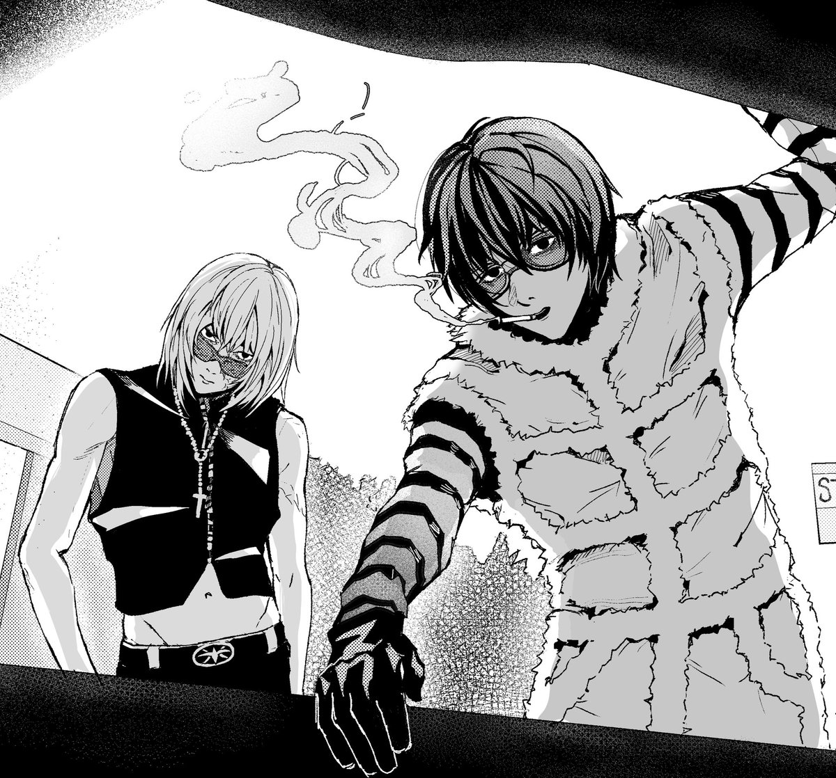 M_Akgae's tweet photo. 매트와 멜로에게 공구리당해보세요
#데스노트 #DEATHNOTE https://t.co/B6Pl6XYL7b