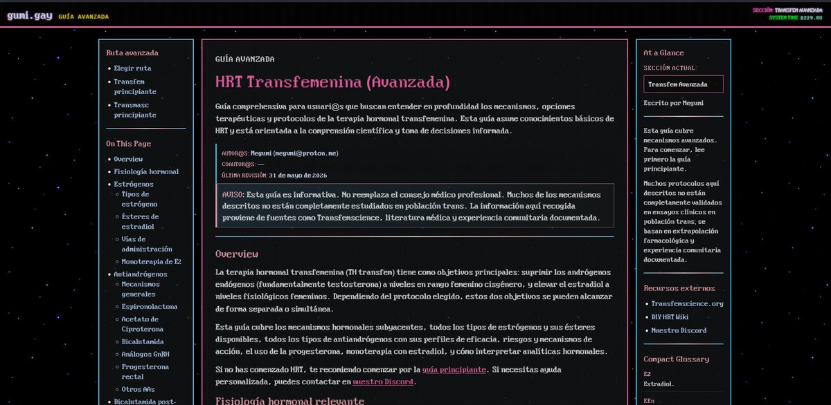 pcppup's tweet photo. Anyways, la guía avanzada sobre hrt transfemenina 1.0 ya está terminada.
Si quieres aprender más sobre bioquímica, saber cómo funciona la terapia de reemplazo hormonal, o por qué tu cuerpo reacciona de x manera, léela!
Espero que pueda ayudar a alguien.
https://t.co/wGDFJeqNFK https://t.co/TtVu41xbeV