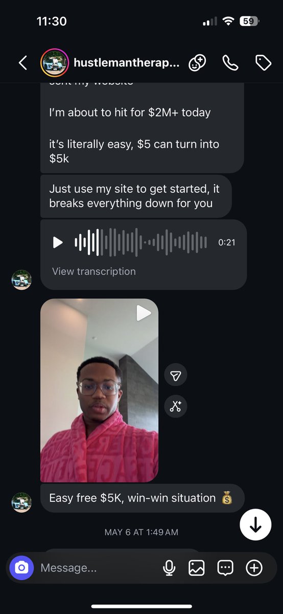 Tasting_It's tweet photo. @LASHYBILLS Sent me the same shit 🤣 I told him fuck you 🤣 https://t.co/phWYUU94wM