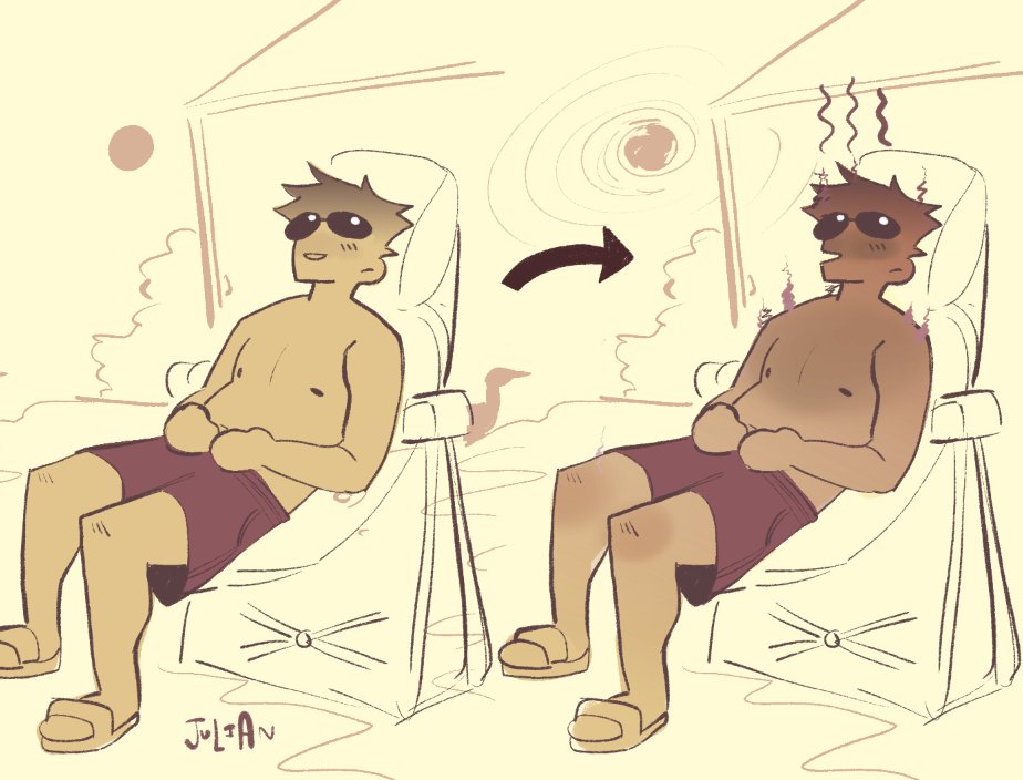 fernious_'s tweet photo. wear sunscreen, kids https://t.co/WF7cK3OFqt