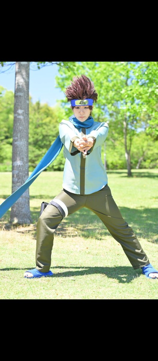 RuNaIV's tweet photo. 「”だからオレは逃げ道なんか選ばねェ!!そんな道の先に ナルトの兄ちゃんはいねーから!!姓は猿飛!! 名は木ノ葉丸!! 覚えとけ コレェ!!🍃”」

公式カメラマンさんに木ノ葉丸ちゃんみたいに、可愛く撮影して頂いたぞコレ〜🍃
#アワコス2026
#ニジゲンノモリ
#猿飛木ノ葉丸コスプレ https://t.co/FwjTPCNLIj