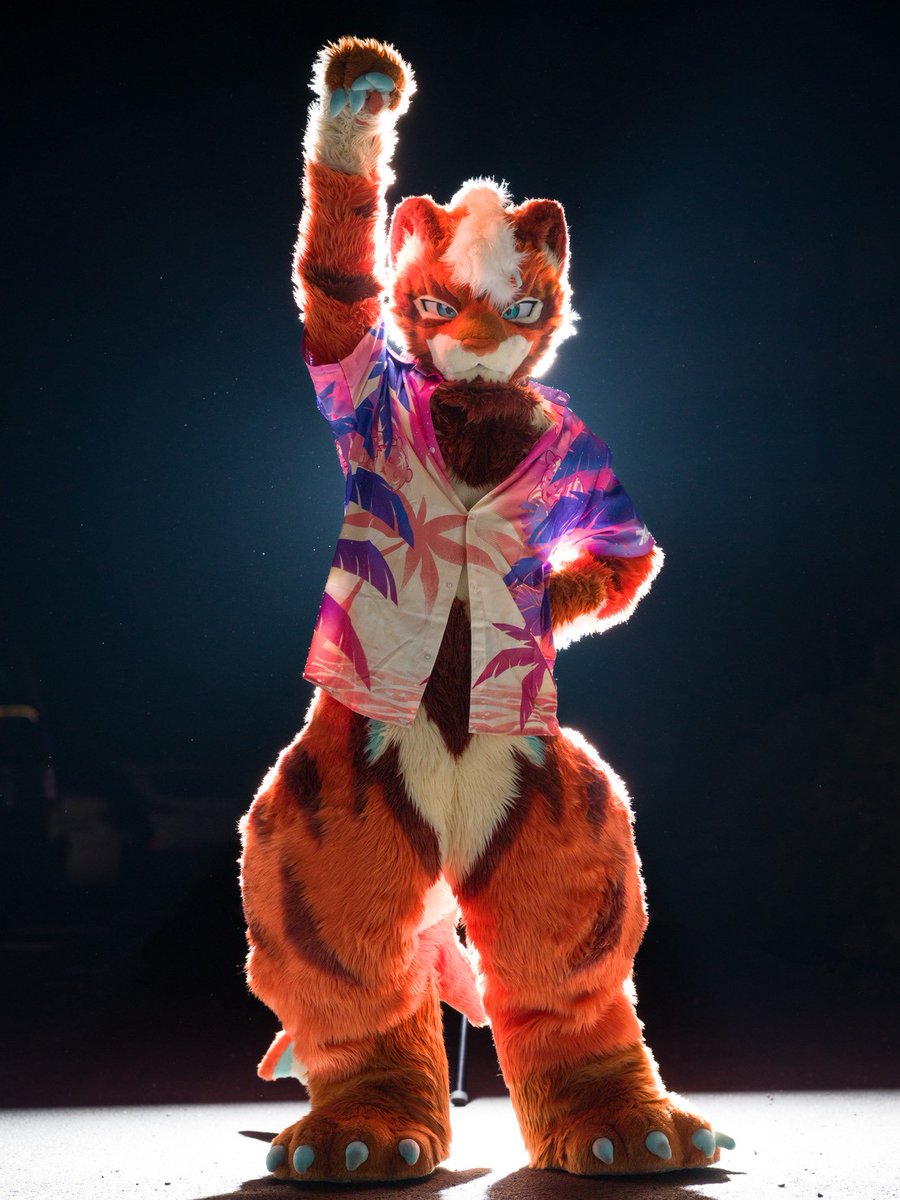 TigerHavoc's tweet photo. 이번주도 힘내서 화이팅!👊

#FursuitEveryday #Fursuit https://t.co/HD0ky4dOBv