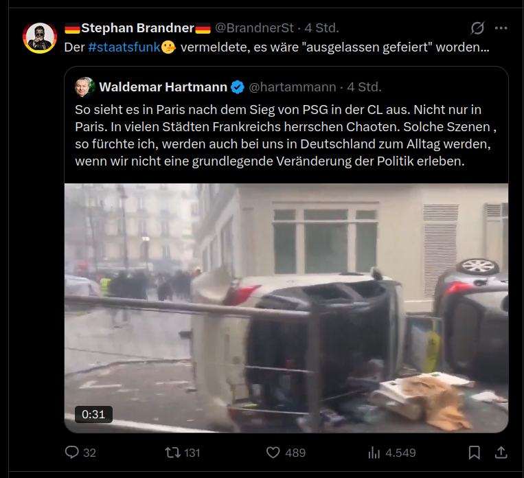 NikithebIocker's tweet photo. Die #LÜGENAFD Lügen @BrandnerSt vermeldet, es gibt keine Richtigstellung, den Mut zur Wahrheit, haben Sie nicht...
Bzw:
Richtigstellungen gibt es nur beim #ÖRR und nicht der #LügenAFD

BzW:
Wir glauben jede Lüge, Falschbehauptungen, wenn es gegen unsere Feindbilder geht https://t.co/f1iRouJstF