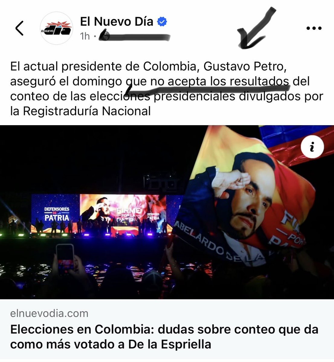 rojo2020's tweet photo. Una vez llegan al poder …. así comienzan ..👇 https://t.co/pj6ZhkIOGW