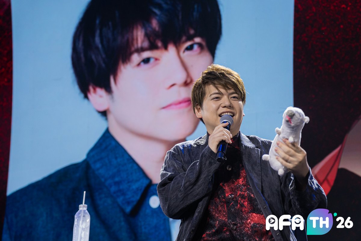 animefestasia's tweet photo. #AFATH26 An unforgettable premiere on the NEXT Stage! 🎬

We were honored to host the Asian premiere of the first two episodes of Sparks of Tomorrow, followed by a special talk session with Yuma Uchida @i_am_yumauchida , the voice of protagonist Kihachi Sakamoto. https://t.co/ubNNyJpY7S