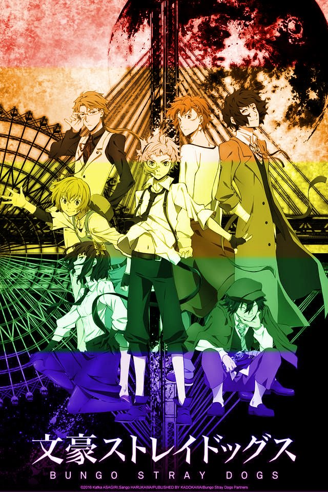 gloomstoevsky's tweet photo. It’s Bungo stray dogs month https://t.co/oVEIMYprIO
