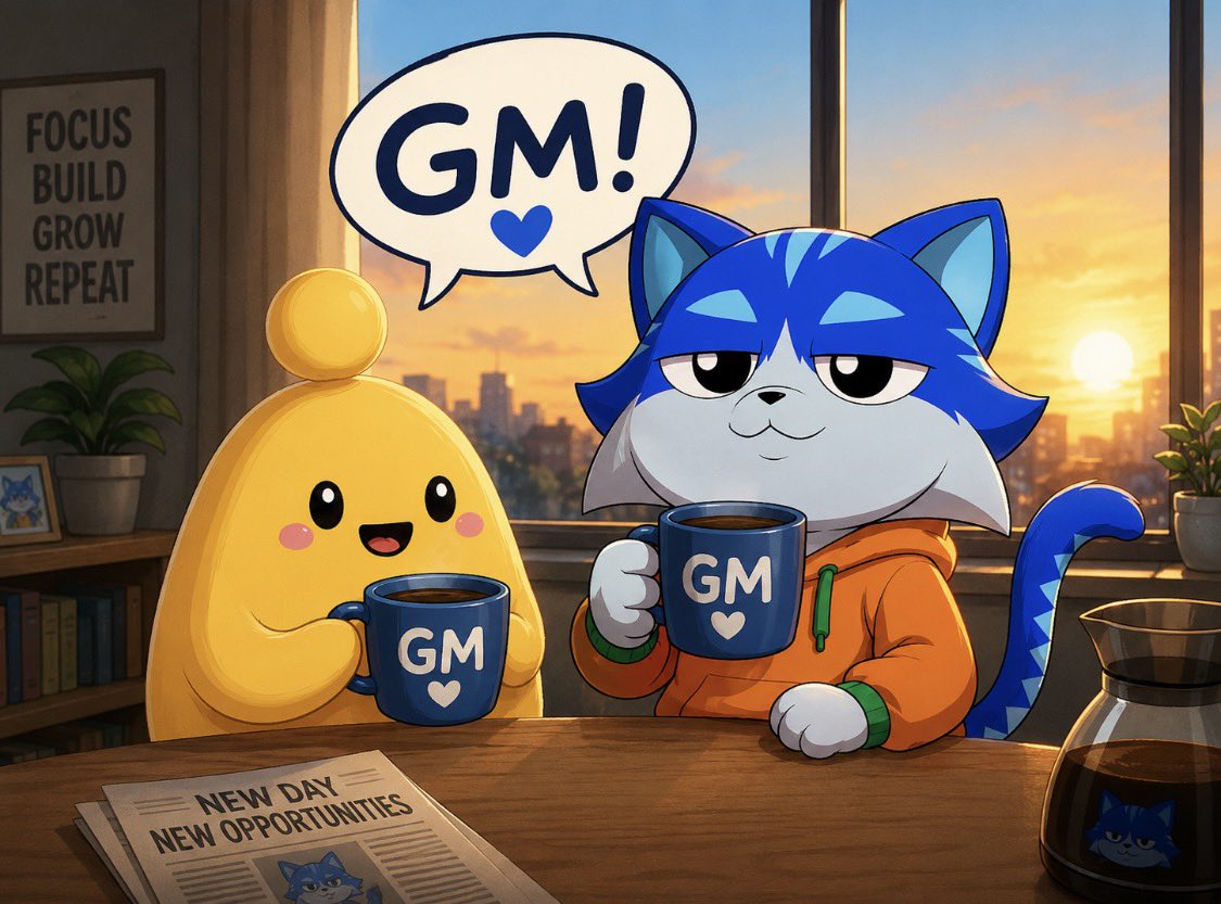 TomTom240178's tweet photo. Good Morning $Toshi &amp; $Tiny Fam. 💙

June is here. ☀️

The oats are in, the coffee is working, and the sun is rising over Germany.

New month. New opportunities. New goals.

Stay focused, stay patient, keep building.

Let’s make June count. 🚀

$TOSHI 💙 https://t.co/HJfSeDXpBf