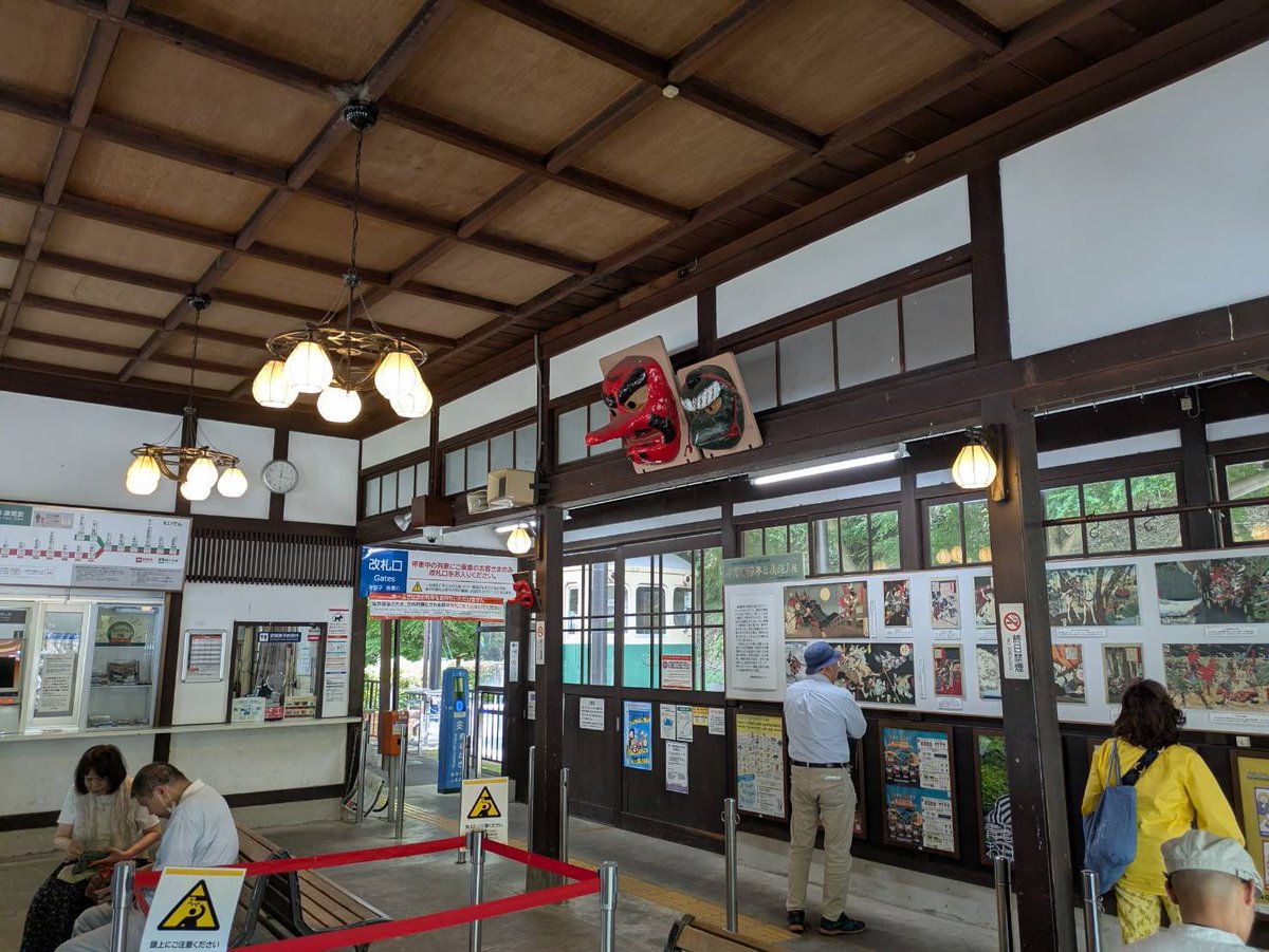 kaburitsuki_obc's tweet photo. \\ 原田年晴の #前面展望 //

今週も原田アナから #鉄道クイズ 🚉

この駅は何駅でしょう？
ヒント: 車止めがある駅で駅舎が独特です

#かぶりつきはらだ をつけて
【引用リポスト】で
お答えお待ちしています

#ラジオ大阪 https://t.co/XnZApRvTMY