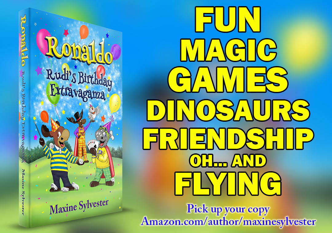 flyingronaldo's tweet photo. The third exciting Ronaldo story- Rudi's Birthday Extravaganza

A hilarious adventure with friendship, flying and magic as the stars.
https://t.co/SIx9awZoNS  #childrensbooks https://t.co/NqUWD9PHSd
