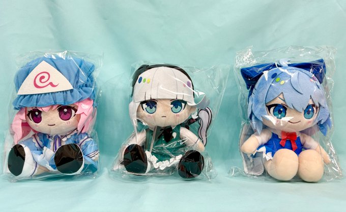 ✨新商品情報✨ 『#東方LostWord』より 「ちょこぷに ぬいぐるみ」が